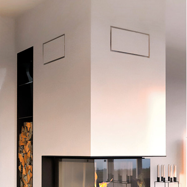 Open Air 007 – UnderCover 250 x 250 mm, Rahmen SCHWARZ, Front – Putzträgerplatte