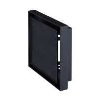 Open Air 007 &ndash; UnderCover 250 x 250 mm, Rahmen SCHWARZ, Front &ndash; Putztr&auml;gerplatte