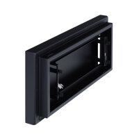 Open Air 007 &ndash; UnderCover 440 x 220 mm, Rahmen SCHWARZ, Front &ndash; Putztr&auml;gerplatte