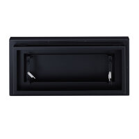 Open Air 007 &ndash; UnderCover 440 x 220 mm, Rahmen SCHWARZ, Front &ndash; Putztr&auml;gerplatte