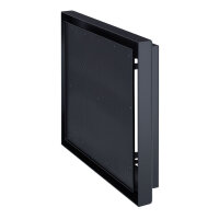 Open Air 007 &ndash; UnderCover 350 x 350 mm, Rahmen SCHWARZ, Front &ndash; Putztr&auml;gerplatte