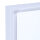 Open Air 007 – UnderCover Licht 350 x 350 mm, Rahmen weiß, Front Stahlplatte – weiß