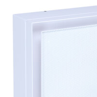 Open Air 007 &ndash; UnderCover Licht 350 x 350 mm, Rahmen wei&szlig;, Front &ndash; Putztr&auml;gerplatte