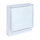 Open Air 007 – UnderCover Licht 350 x 350 mm, Rahmen weiß, Front – Putzträgerplatte