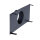 UnderCover Stutzenblech 440 x 220 mm, mit 1 Stutzen Ø 125 mm, schwarz
