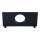 UnderCover Stutzenblech 440 x 220 mm, mit 1 Stutzen Ø 125 mm, schwarz