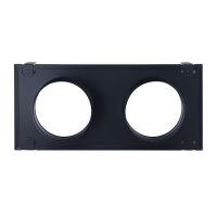UnderCover Stutzenblech 440 x 220 mm, mit 2 Stutzen...