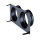 UnderCover Stutzenblech 440 x 220 mm, mit 2 Stutzen Ø 150 mm, schwarz