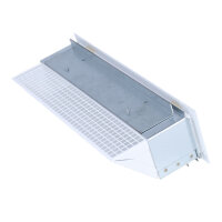 Open Air 40 LL Ventilationsleiste mit Luftleitblech, 400 x 100 mm, wei&szlig;