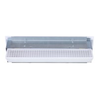 2. Wahl mit Gaze - Open Air 40 LL Ventilationsleiste mit Luftleitblech, 400 x 100 mm, wei&szlig;