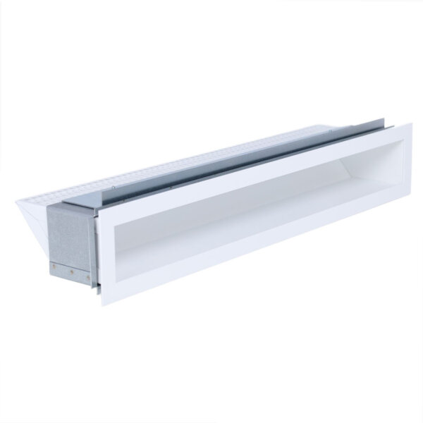 Open Air 60 LL Ventilationsleiste mit Luftleitblech, 600 x 100 mm, weiß