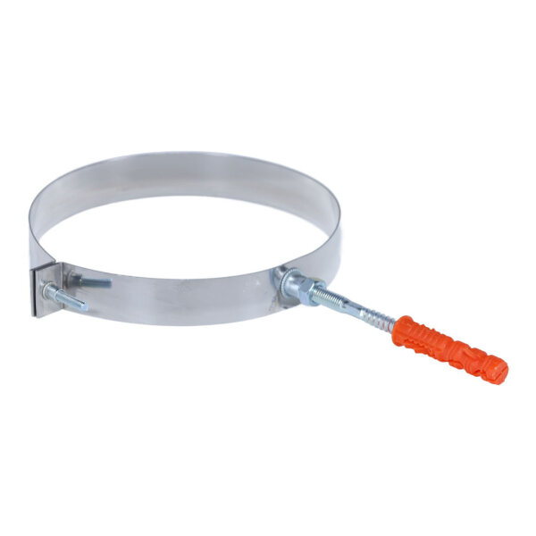 Ø 180 mm Wandhalterung mit Stockschraube Edelstahl