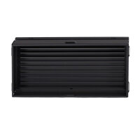 Ventlab Next Ventilationsgitter 305 x 145 mm, schwarz