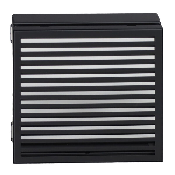 Ventlab Next Ventilationsgitter 200 x 195 mm, schwarz