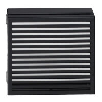 Ventlab Next Ventilationsgitter 200 x 195 mm, schwarz