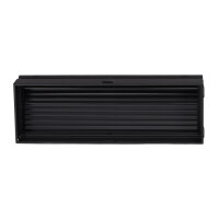 Ventlab Next Ventilationsgitter 430 x 145 mm, schwarz