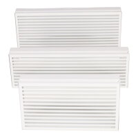 Ventlab Next Ventilationsgitter 430 x 145 mm, wei&szlig;