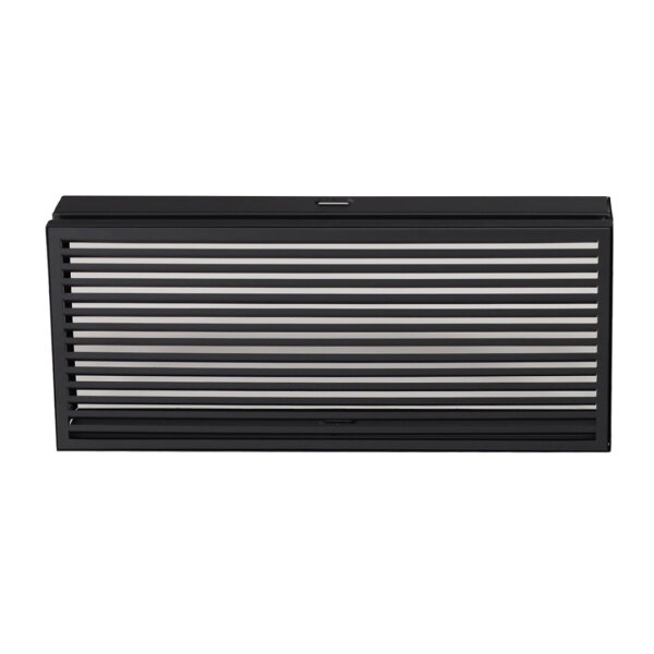 Ventlab Next Ventilationsgitter 430 x 195 mm, schwarz