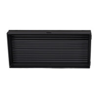 Ventlab Next Ventilationsgitter 430 x 195 mm, schwarz