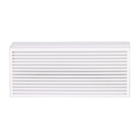 Ventlab Next Ventilationsgitter 430 x 195 mm, weiß