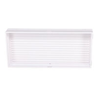 Ventlab Next Ventilationsgitter 430 x 195 mm, wei&szlig;