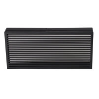 Ventlab Next Ventilationsgitter 430 x 215 mm, schwarz