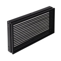 Ventlab Next Ventilationsgitter 430 x 215 mm, schwarz