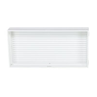 Ventlab Next Ventilationsgitter 430 x 215 mm, wei&szlig;