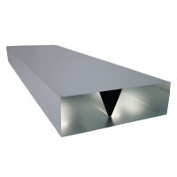 FK Läufer 250 x 50 mm, 0,5 m mit Mittelsteg