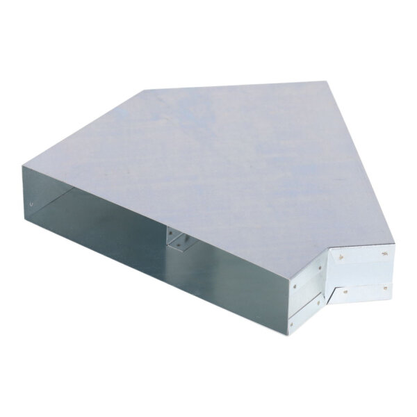 FK Bogen 45° mit Mittelsteg 250 x 50 mm