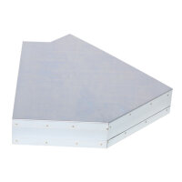 FK Bogen 45° mit Mittelsteg 250 x 50 mm