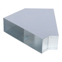 FK Bogen 45° mit Mittelsteg 300 x 90 mm