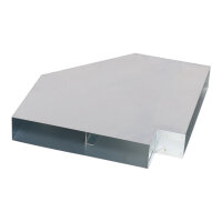FK Bogen 90° mit Mittelsteg 250 x 50 mm