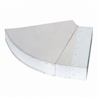 FK Bogen verstellbar 45-90° 250 x 50 mm