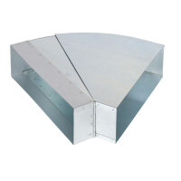 FK Bogen verstellbar 45-90° 300 x 90 mm