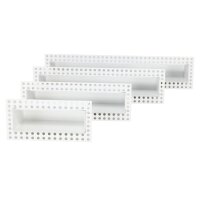 Open Air DOT putzb&uuml;ndige Ventilationsleiste 200 x 60 mm, wei&szlig;