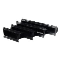 Open Air DOT putzb&uuml;ndige Ventilationsleiste 300 x 60 mm, schwarz