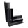 Open Air DOT putzbündige Ventilationsleiste ECKE 300 x 300 x 60 mm, schwarz