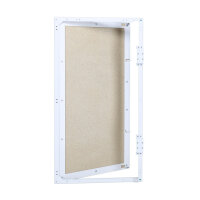 Revisionst&uuml;r Click Vermiculite XL slim, mit Click-Open, 400 x 800 mm, wei&szlig;