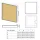 Revisionstür Click Vermiculite XL slim, mit Click-Open, 400 x 800 mm, weiß