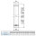Ø 200 mm Ofenrohr Teleskoprohr 2x 50 cm - verstellbar 57-95 cm