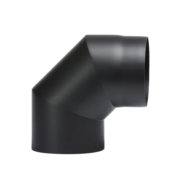 Ø 150 mm Ofenrohr Bogen 90° - poliert - 3-tlg.