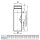 Ø 150 mm Ofenrohr Längenelement mit Tür 50 cm