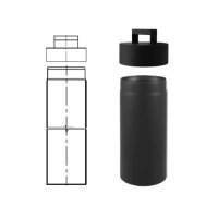 Ø 120 mm Verschluss für Ofenrohr - Deckel