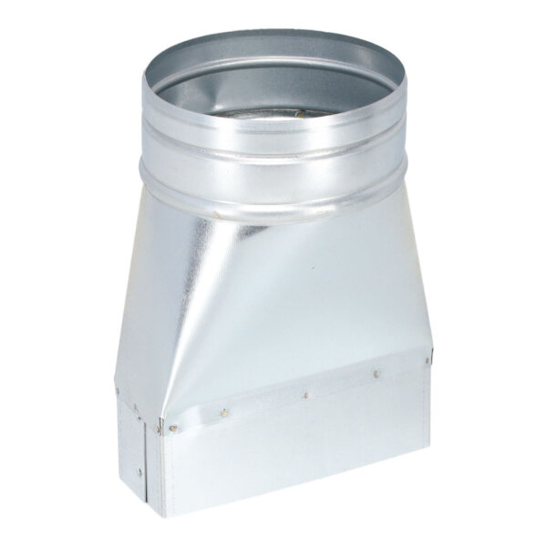 FK Adapter 150 x 50 mm auf Ø 125 mm, symmetrisch