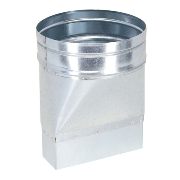 FK Adapter 150 x 50 mm auf Ø 160 mm, symmetrisch