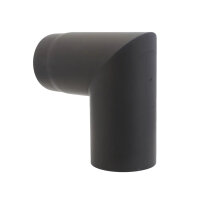 Ø 130 mm Ofenrohr Bogen 90° - eckig - mit...