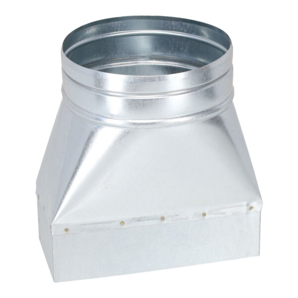 FK Adapter 200 x 90 mm auf Ø 160 mm, symmetrisch