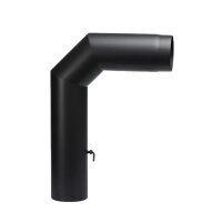 Ø 130 mm Ofenrohr Bogen 90° lang - 3-tlg. -...