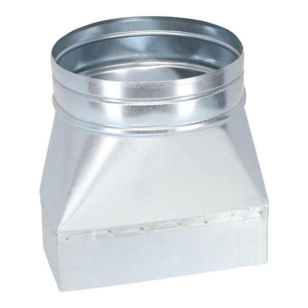 FK Adapter 200 x 90 mm auf Ø 180 mm, symmetrisch